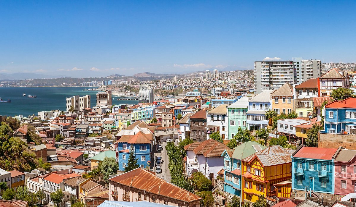 Casas coloridas de Valparaíso